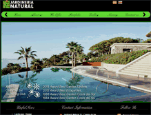 Tablet Screenshot of jardinerianatural.com